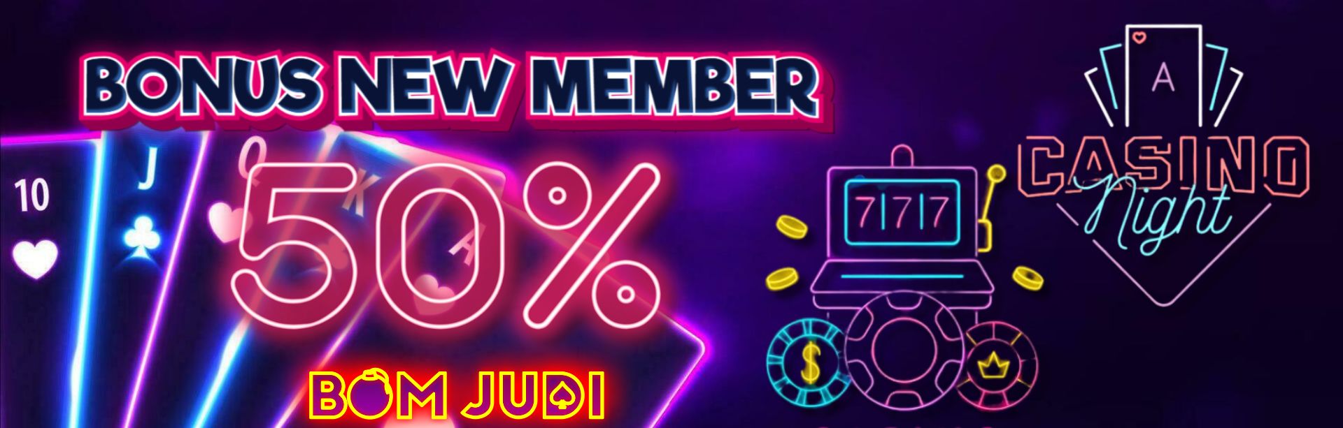 BONUS NEW MEMBER 50%