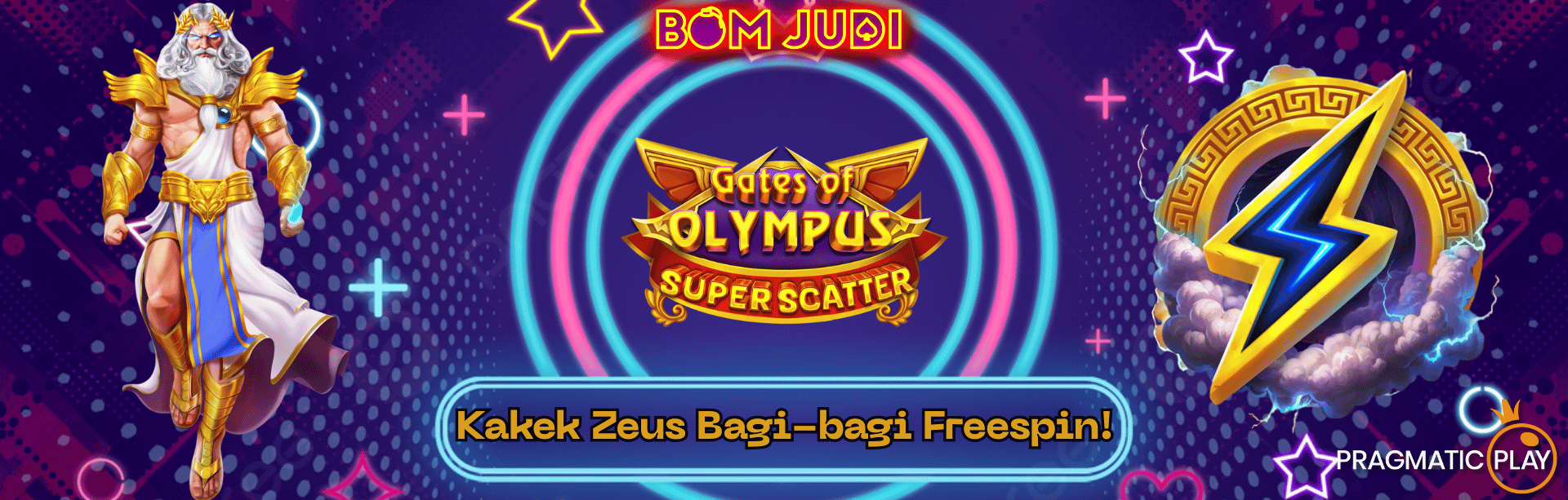 Kakek Zeus Bagi-bagi Freespin!